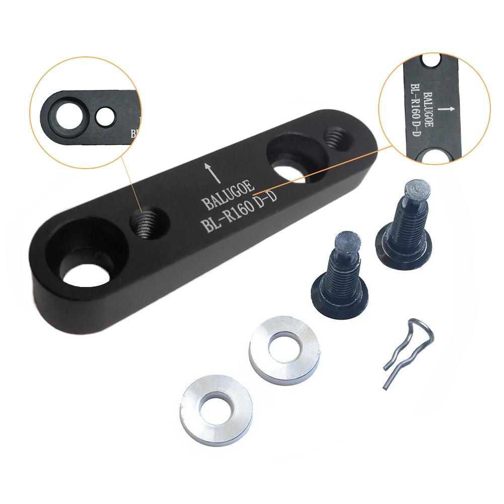 140 To 160mm Disc Brake Adaptor Aluminum Alloy Flat Mount