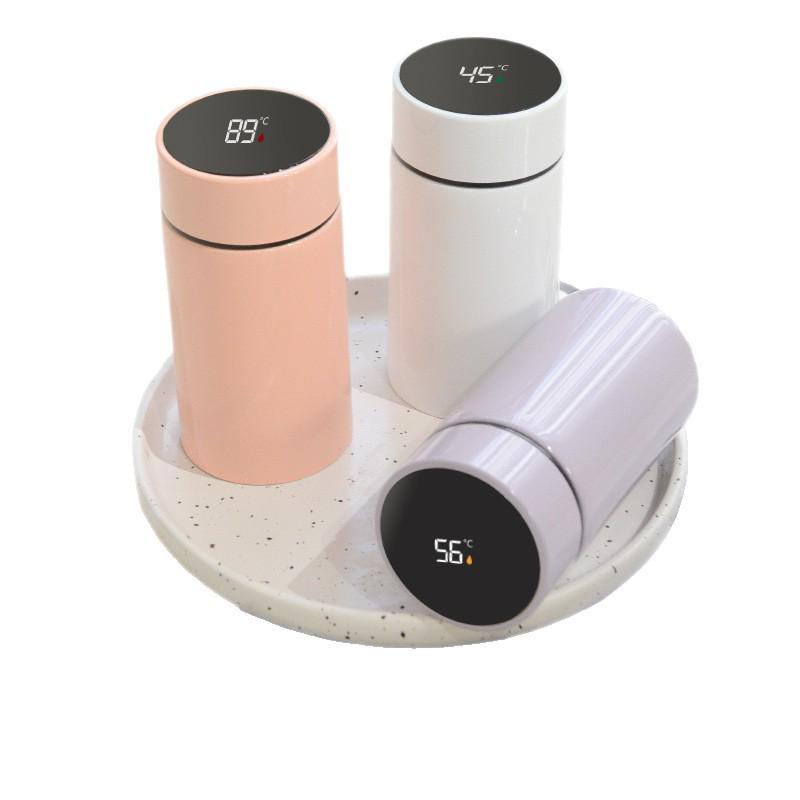 Smart Display Pocket-Sized Stainless Steel Insulated Bottle for Students