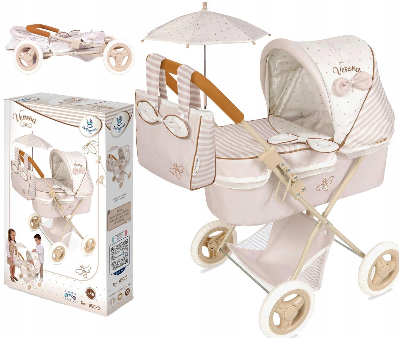 Kočárek Verona se stříškou, DeCuevas Toys 85078