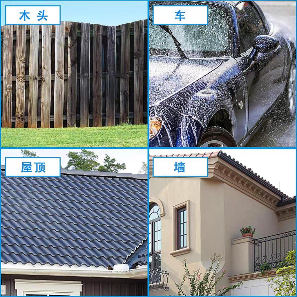 1/4" MEG Quick Connect Hochdruckreinigerdüse mit 4-Wege-Flachstrahldüse