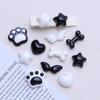 Mini Black & White Cartoon DIY Ornament Accessories Hair Clip Material Pack