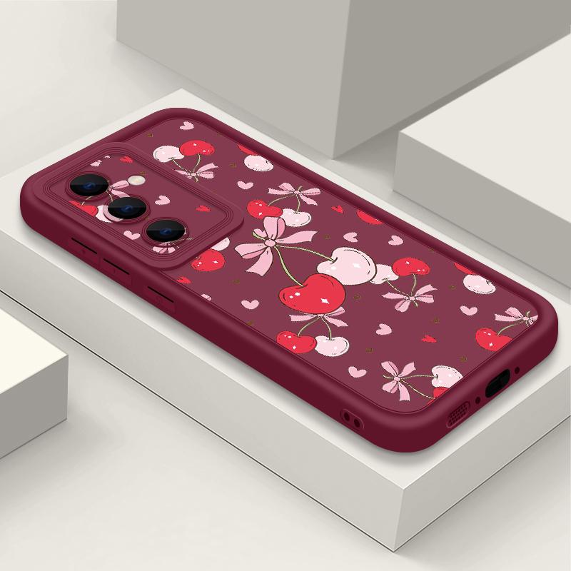 Colorful Bowknots Pattern Case For Samsung A57 A37 A17 A56 A36 A16 A55 A35 A15 A54 5G S21 FE S22 S23 S24 S25 Plus S26 Ultra Bumper Cover