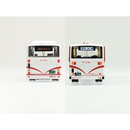 The Bus Collection: Keihan Bus 100th Anniversary Commemorative Route Bus Set of 2 (Diorama Supplies)