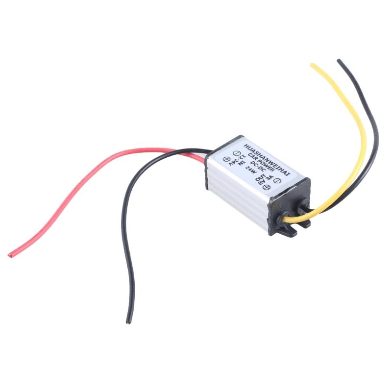 Waterproof Buckk Converters 12~24V to 1/2/6/7/8/9V 3A Powers Supply Converters Module for Car LED Dispaly, Motor