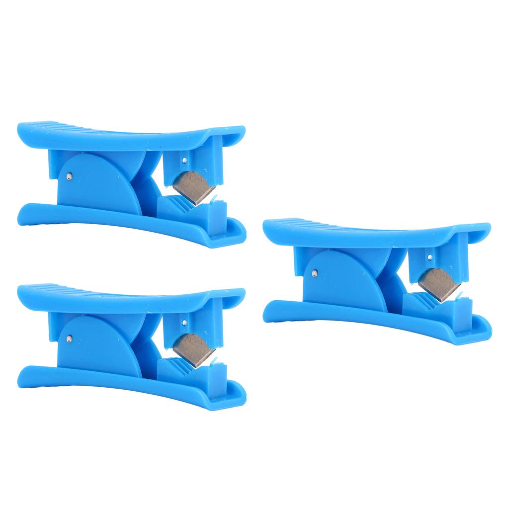 3PCS PTFE Tube Cutter Self Standing Type Stainless Steel Hose Cutting Tool for 3D Printer