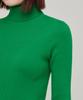 MUSINSA STANDARD WOMAN Women'S Ribbed Slim Turtleneck Knit [Green]
