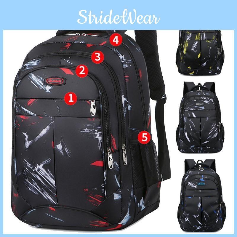 Wear Backpack Campus Resistant Anti Splashing Water Student Schoolbag