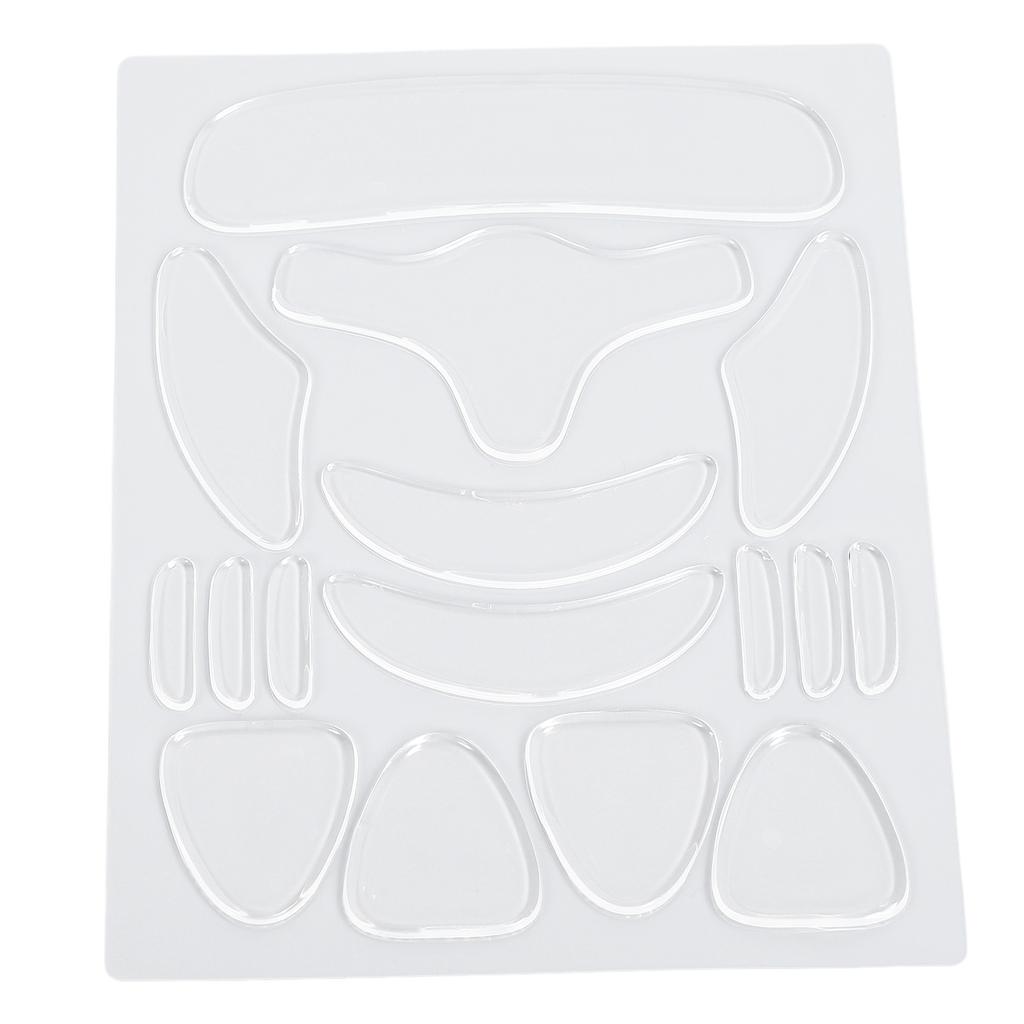 16pcs Silicone Wrinkle Patch Improves Sagging Skin Facial Wrinkle Smoothing Patch for Forehead Transparent