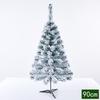 Christmas Snow Flocked Mini Tree 30/45/60/90cm Desktop PVC Xmas