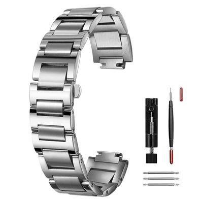 [Sibehill] Cartier Replacement Watch Strap, 16mm*8mm Stainless Steel Watch Band [Compatible with Cartier Blue Balloon]
