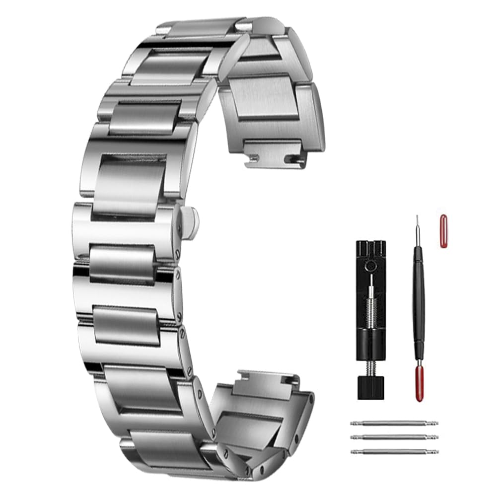 

Ремешок для часов Cartier Запасной ремешок Браслет из нержавеющей стали с Cartier Blue [Sibehill] 14мм8мм [Совместимый Balloon]