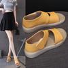Summer New Fairy Style Flat-soled Soft-soled Sandals Fashionable Two Wear Rear Bag and Roman Beach Sandals Female