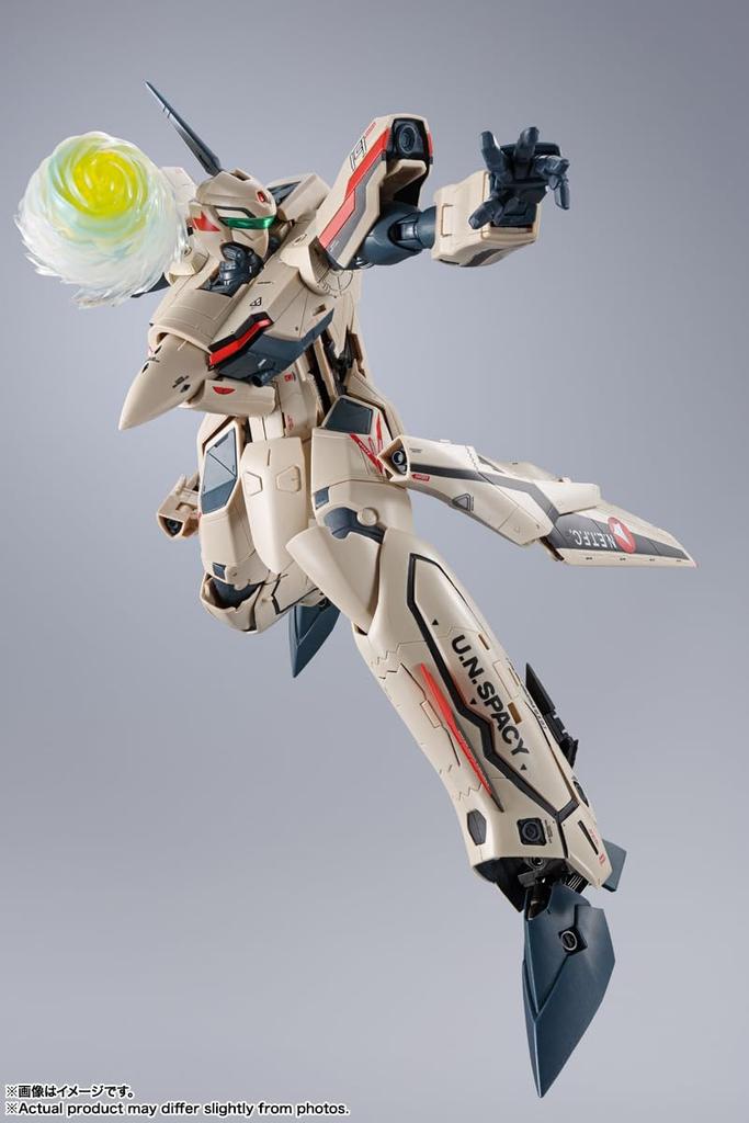 TAMASHII NATIONS DX Chogokin Macross Plus Excalibur Dyson 250mm Painted Movable Figure YF-19 (Isamu Machine) Approx. ABS&PVC&Diecast