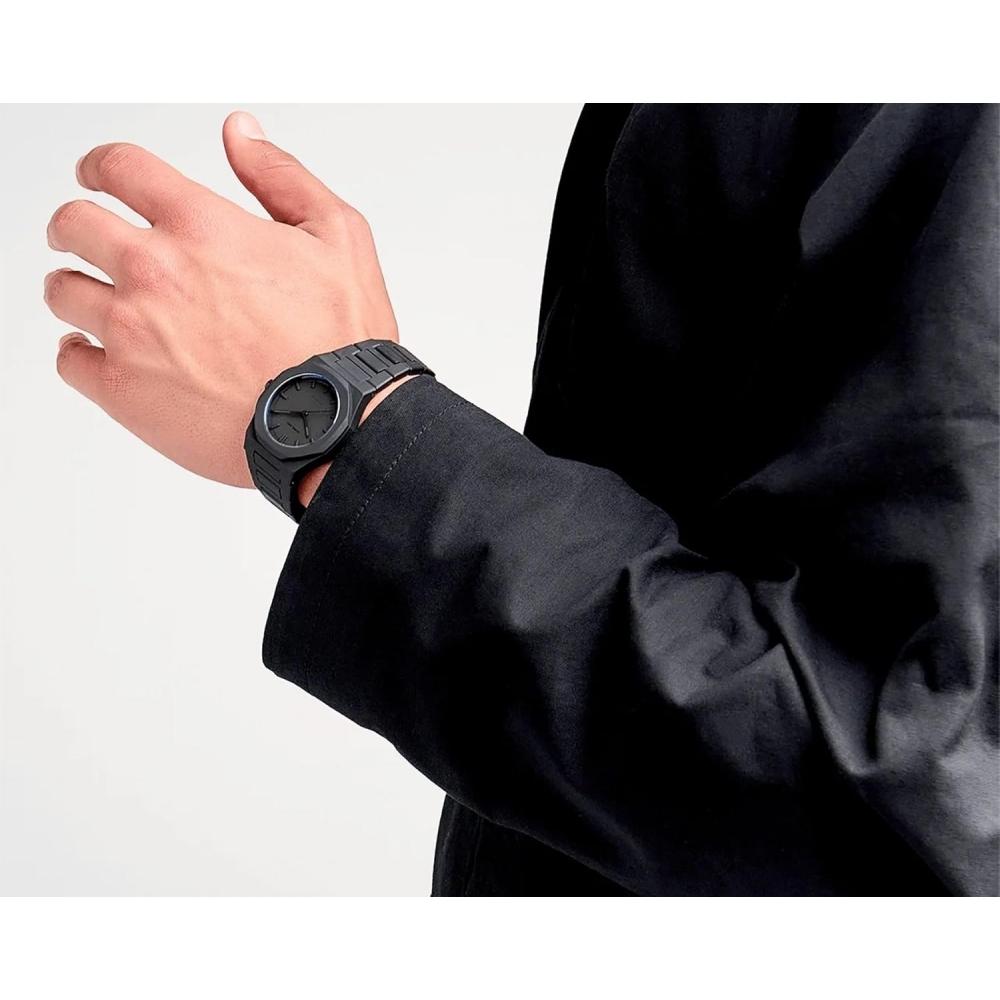 [D1 Milano] D1 Milano Męski Zegarek S Zegarek Pcbj10 Shadow Shadow 40,5 Mm Poliwęglan Czarny Czarny