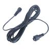 Cable de Extensión de 5 Metros Para Foco Solar Cable Impermeable Conector de 2 Pines Macho a Hembra Proyector Universal Cable de 5M