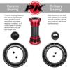 Lixada MTB Mountain Bike Bicycle Cycling Thread Type Bottom Bracket Aluminum Alloy 68mm/73mm BB Crank