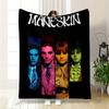 Colorful Portrait Design Blanket for All Seasons Blanket Lunch Break Throw Gift