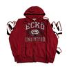 TAP OUT Ecko Vintage Y2K Streetwear Zip Up Hoodie Men Women Oversized Skull Print Hip Hop Casual Pullover Sweatshirt Unisex