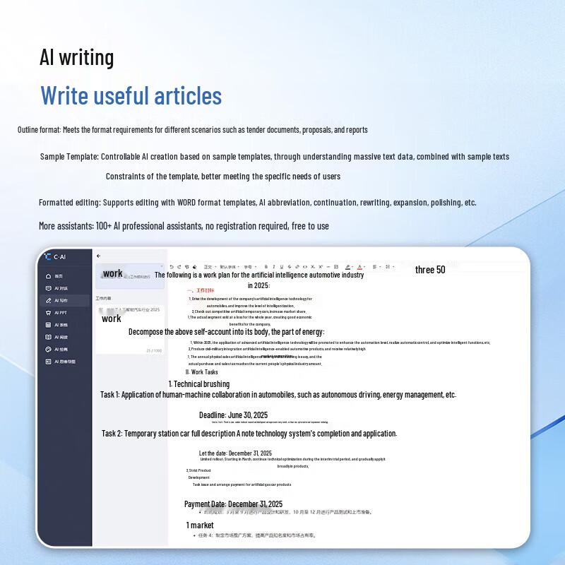 FeiShe AI Voice Smart Office Wireless Mouse