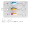 3Pcs 13CM/9G Fishing Lure Keychain Portable Long Tongue Artificial Minnow Bionic Bait Key Ring Fishing Enthusiasts Gift
