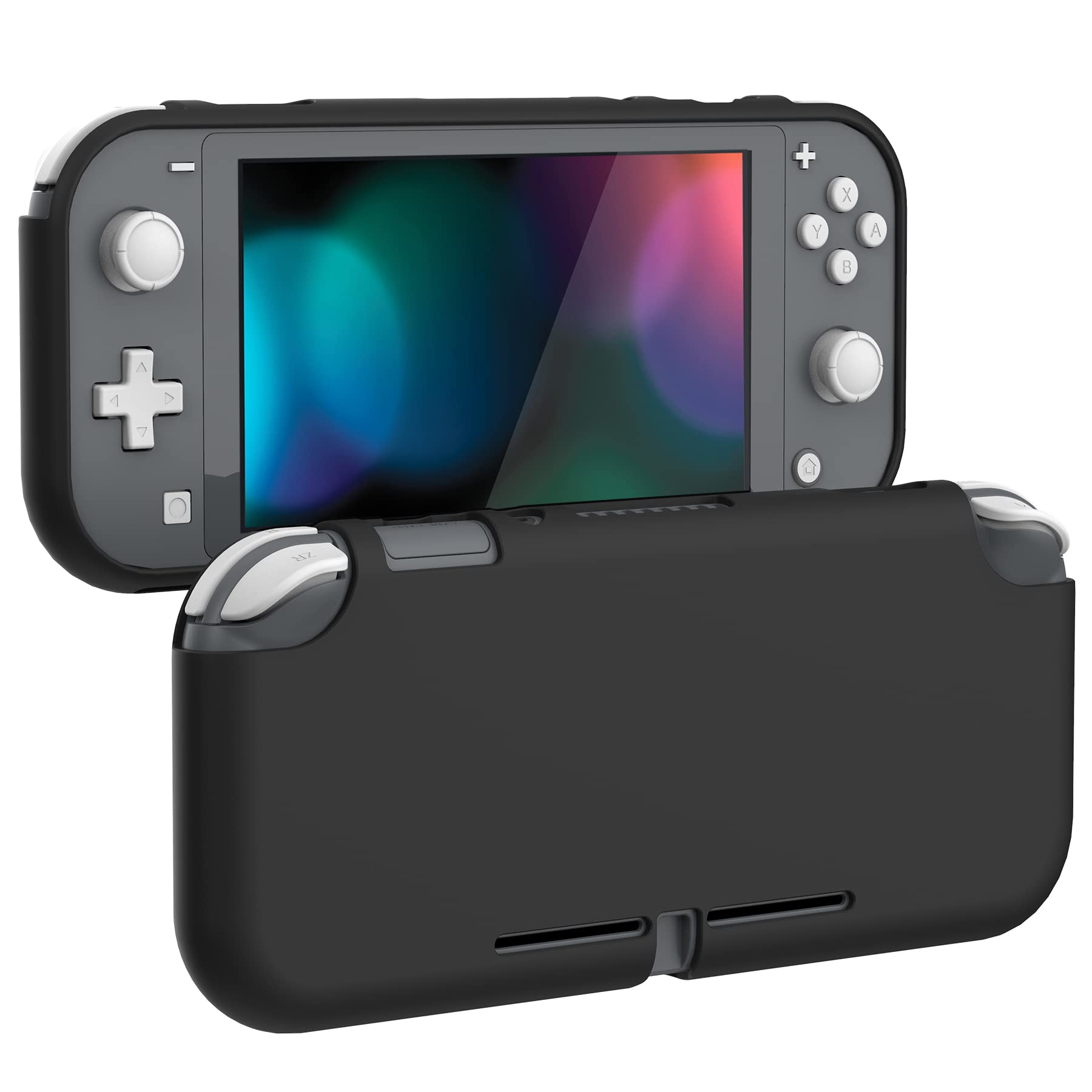 

Защитный чехол, совместимый с PlayVital Switch, чехол, совместимый с Switch Lite (мягкий) Lite, (мягкий) [Чернить] чёрный