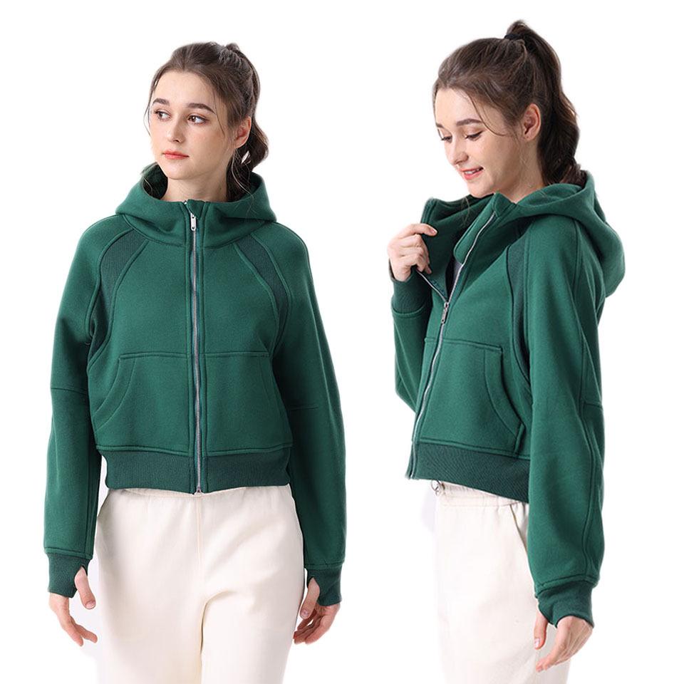 Uarun Women's Loose Fleece Yoga Hoodie