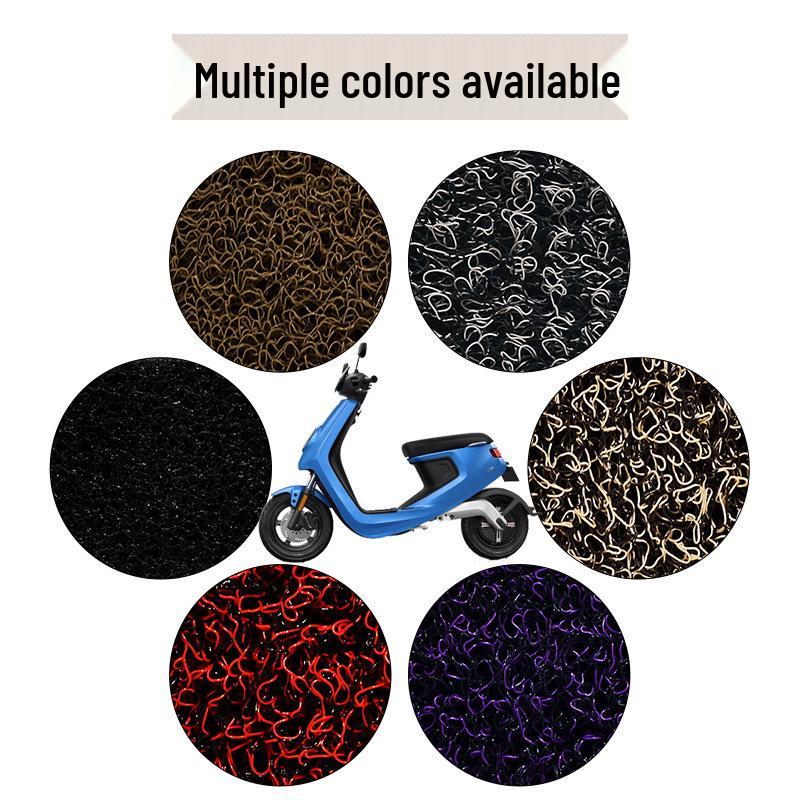 Waterproof, Wear-Resistant Silk Ring Foot Mat for Niu M1 Electric Vehicle