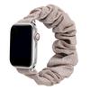 Scrunchie-Armband für Apple Watch Armband 44mm 40mm 41mm 45mm 38 42mm 49mm Elastisches Nylon-Armband iWatch Serie 3 6 se 7 8 9 ultra 2