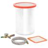 Chambre sous vide - vidaXL - 22,7 L - Acier inoxydable - Couvercle acrylique - Électrique