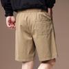 High-end American skin-friendly and breathable casual pure cotton five-point pants men's summer thin straight versatile trend shorts