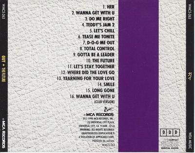 CD GUY - The Future WMC5263 MCA Records 1990 Japão Rap & Hip-Hop/R&B Usado