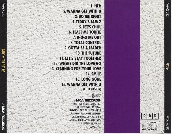 

CD GUY - The Future WMC5263 MCA Records 1990 Japan Rap & Hip-Hop/R&B Used