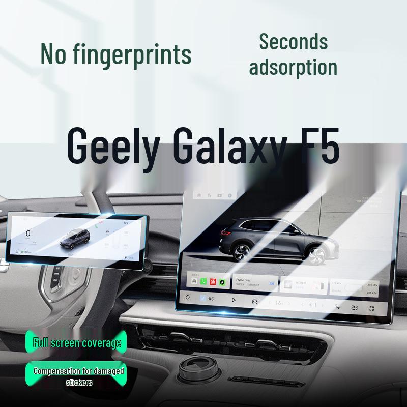 Geely Galaxy E5 Screen Protector: Fits 25 Models - Tempered Film Interior Accessory