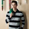 MunSingwear Men S Pk STripe T ShirT Melange Gray mr121mTl12