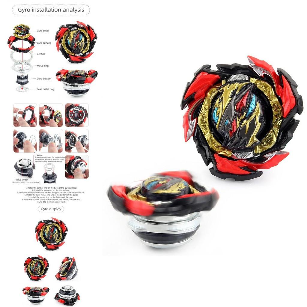 Multicolor Beyblade Burst B-191 With Hard Rubber Material For Increased Attack Performance
