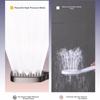High Quality 15CM Large Panel Bath Shower Head High Flow 4 Modes Hand Shower Head Detachable Shower Replacement Universal