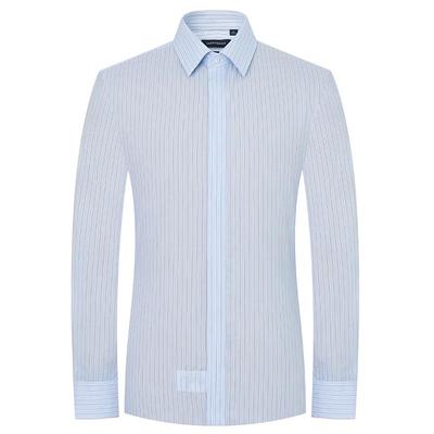 Baoxiniao Men's Striped Business Formal Shirt EBC251004S