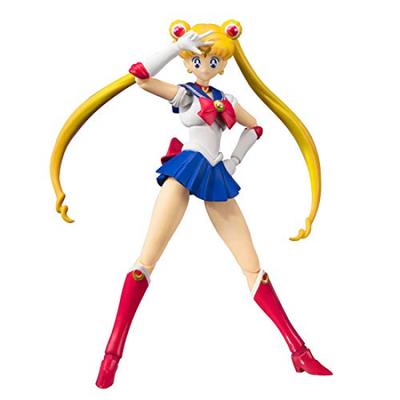 Pretty Guardian Sailor Moon Sailor Moon Color 140mm bemalte bewegliche Figur SHFiguarts -Animation Edition- (Wiederverkaufsversion) Ca.. PVC&ABS