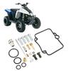22Pcs Set Carburetor Repair Rebuild Kit Replacement for Polaris Scrambler 500 2x2 4x4 1997‑2008