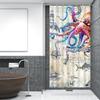 Funny Shower Curtains, Cool Dog Shower Curtain, Fun Pet Puppy Waterproof Shower Curtains with Hooks for Bathroom Decor, Dog