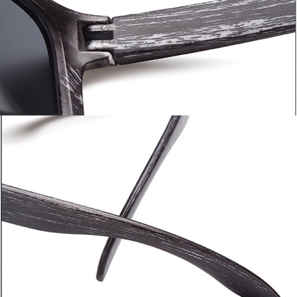 Удобные прогрессивные мультифокальные очки для чтения в квадратной бамбуковой деревянной — фото 3