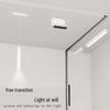 Pure White Recessed & Surface Mounted Magnetic Track Light - LED, No False Ceiling Needed