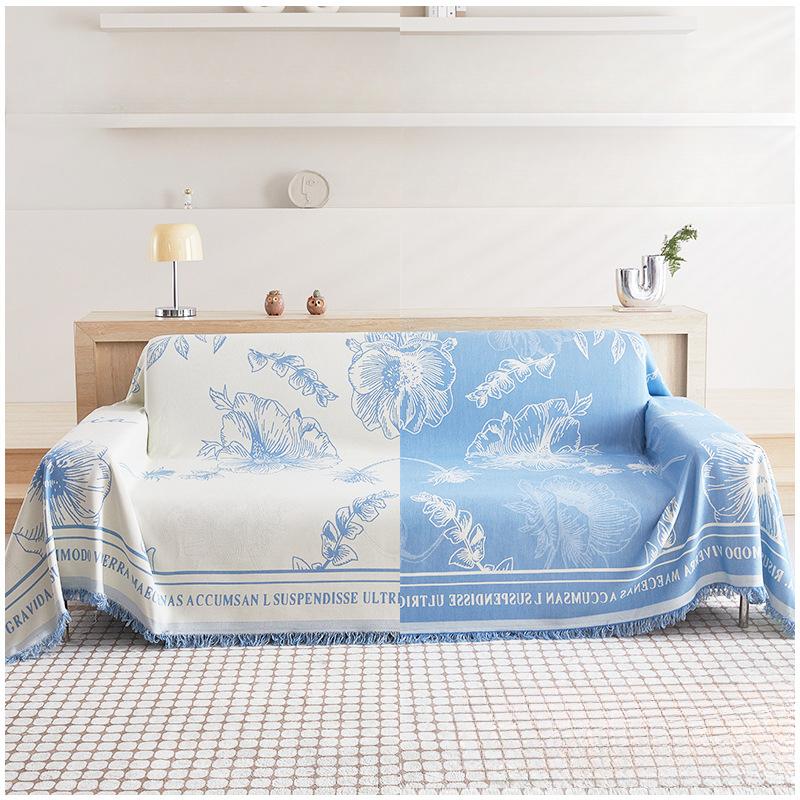 Sofa Towel Cover Cloth Non-Slip Sofa Cushion Cover Four Seasons Universal Simple Modern All-Inclusive Cover Towel Sofa Cushion