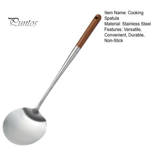 Łopatka kuchenna z powłoką nieprzywierającą ze stali nierdzewnej i żaroodpornym uchwytem do kuchni domowej