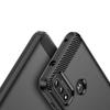 Carbon Case elastyczne etui pokrowiec Motorola Moto G Play 2022 czarny