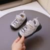Children's anti-kick sneakers Spring and autumn new boys' baby non-slip and wear-resistant running shoes Girls' breathable dad shoes