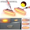 2Pcs Dynamic LED Turn Signal Side Marker Light Repeater Lamp For Fiat Panda MK2 MK3 Grande Punto Abarth Doblo Fiorino Linea Idea