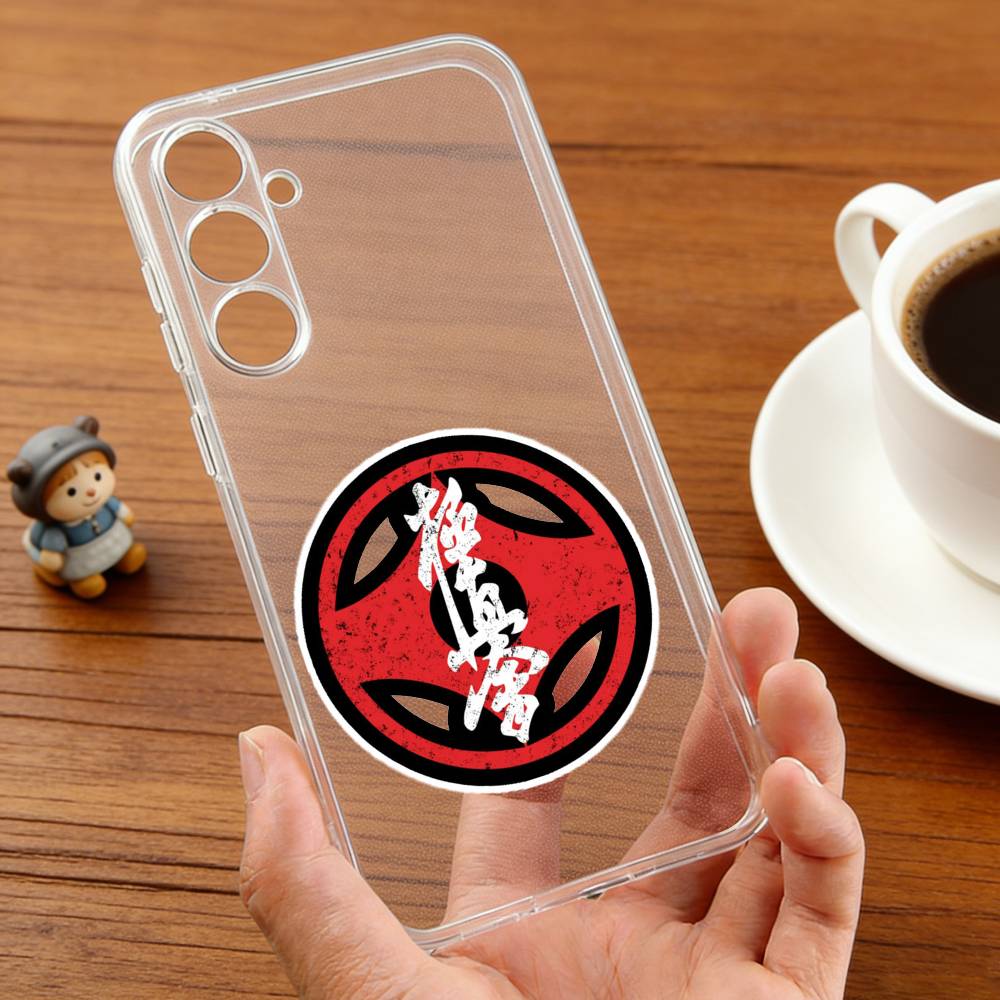 k-Kyokushin k-Karate Symbol phone Case For Samsung S25,24,21,22,23,30,Ultra,20,Plus,Fe,Lite,Note Transparent Cover Samsung S22ULTRA5G