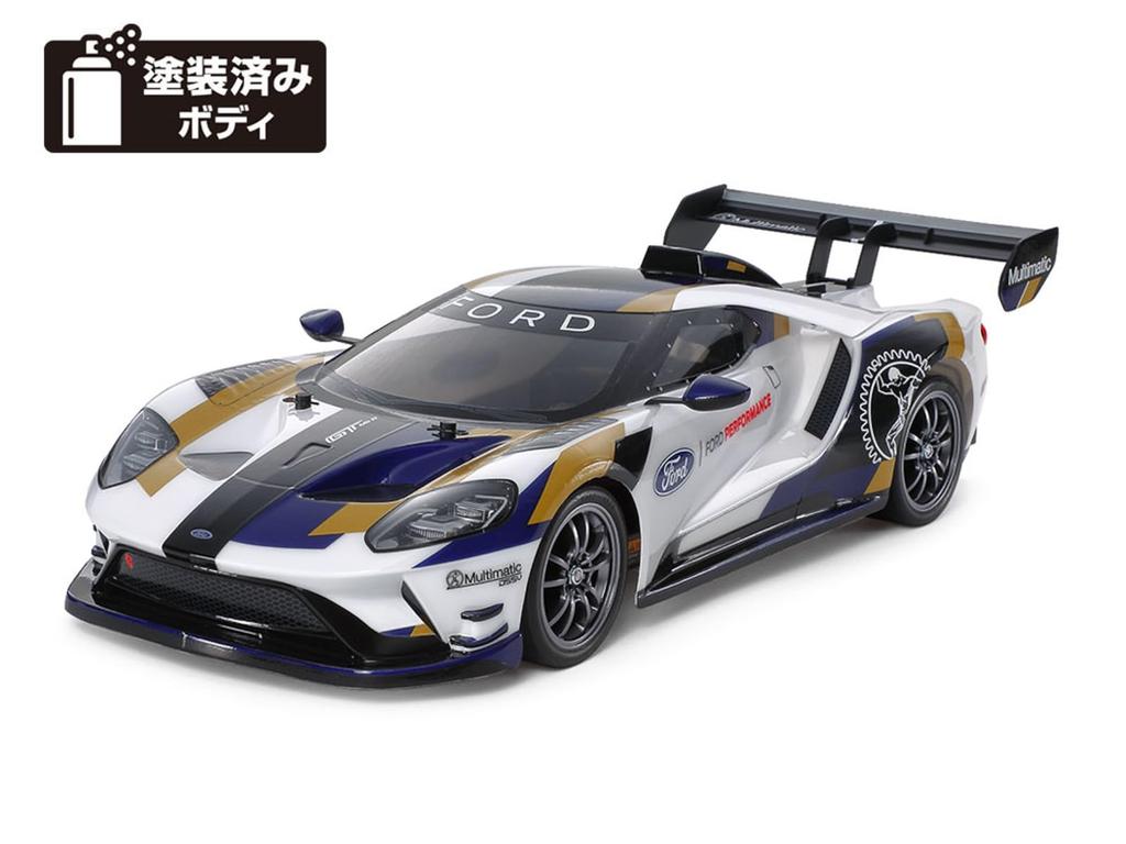 Tamiya Scale Electric Car Series 689 2020 Ford GT MK II 58689 1/10 R/C No. (TT-02 Chassis)