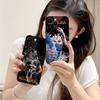 Mortal Kombat Kitana Mobilne Etui na Telefon Komórkowy dla iPhone 16 15 14 13 12 11 X XR XS 8 7 Pro Max Plus Mini Czarne Etui Ochronne na Telefon